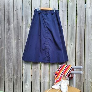 Vintage A Aline Ultra High Waist Skirt By Tilley Endurables